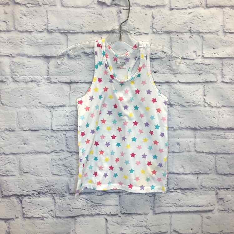 Childrens Place Stars Size 5 Girls Tank Top