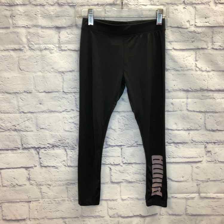 Puma Black Size 7 Girls Leggings