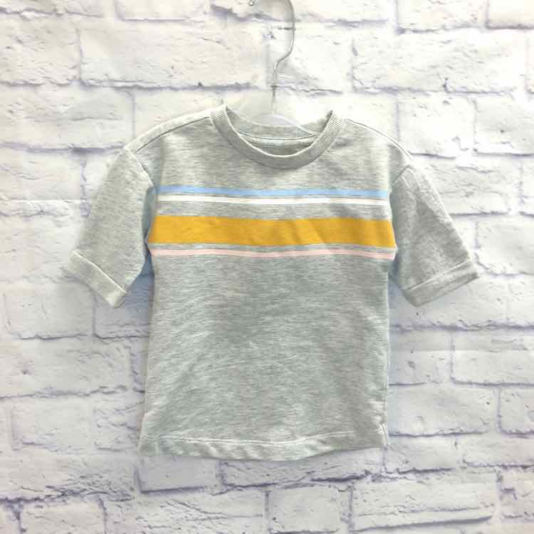 Gymboree Gray Size 12-18 months Girls Short Sleeve Shirt
