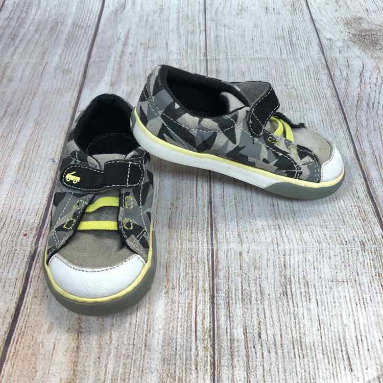 See Kai Run Gray Size 7 Boys Casual Shoes