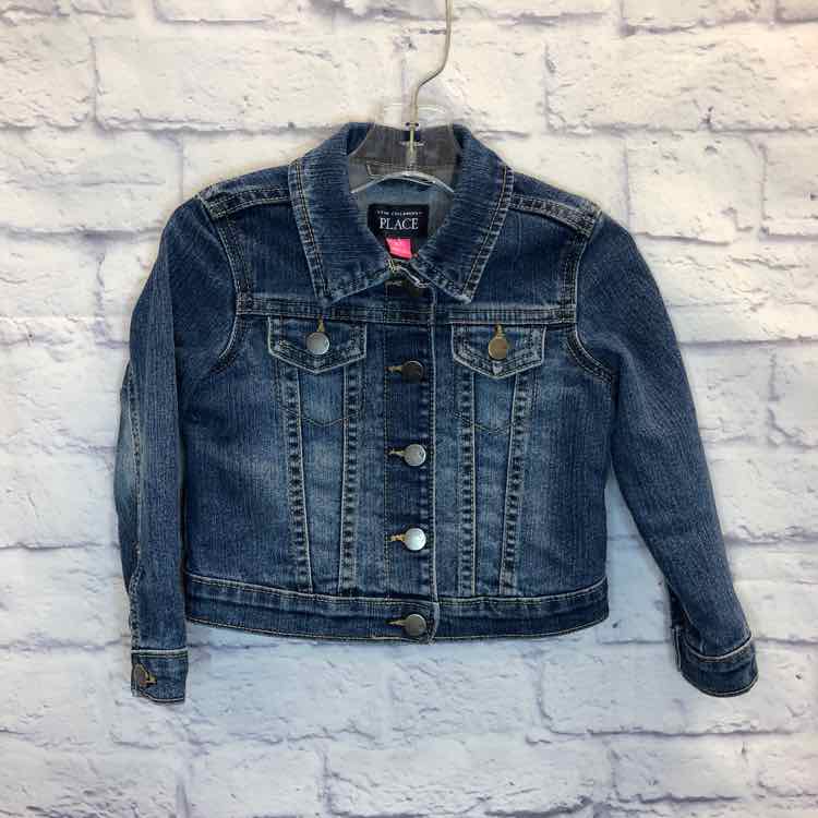Childrens Place Denim Size 2T Girls Coat/Jacket