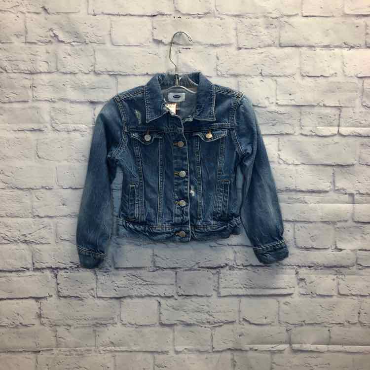 Old Navy Denim Size 6 Girls Coat/Jacket