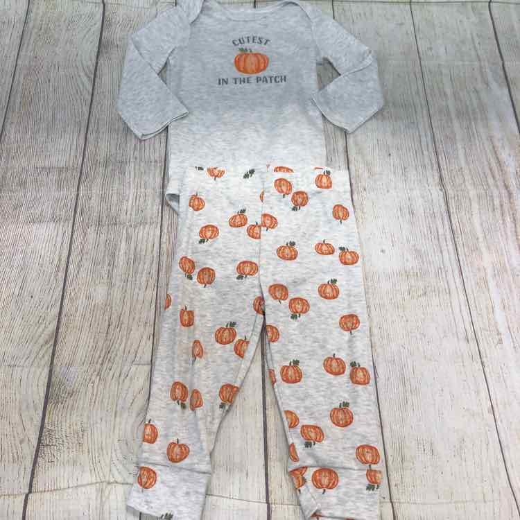 Just One You Gray Size 12 Months Boys 2 Piece Outfit