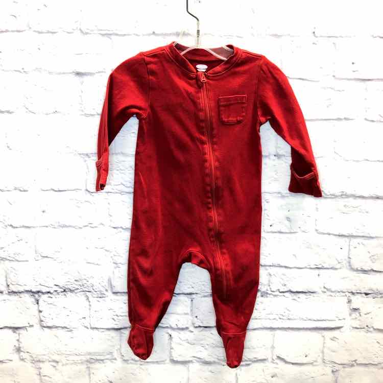 Old Navy Red Size 6-9 Months Boys Sleeper