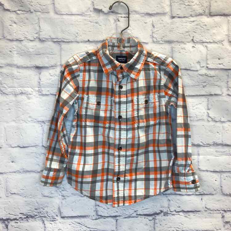 Carters Orange Size 3T Boy Polo or Button Down
