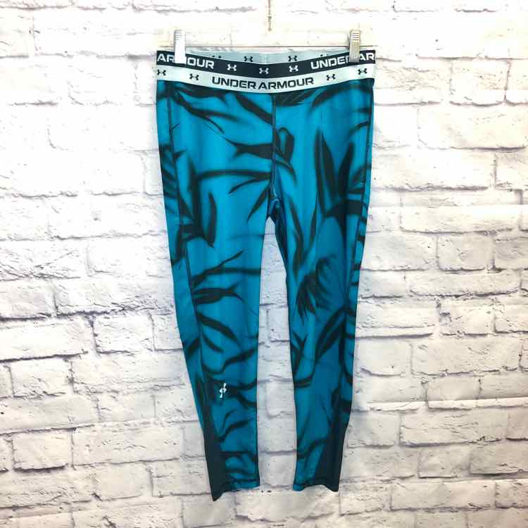 Under Armour Green Size 14 Girls Leggings