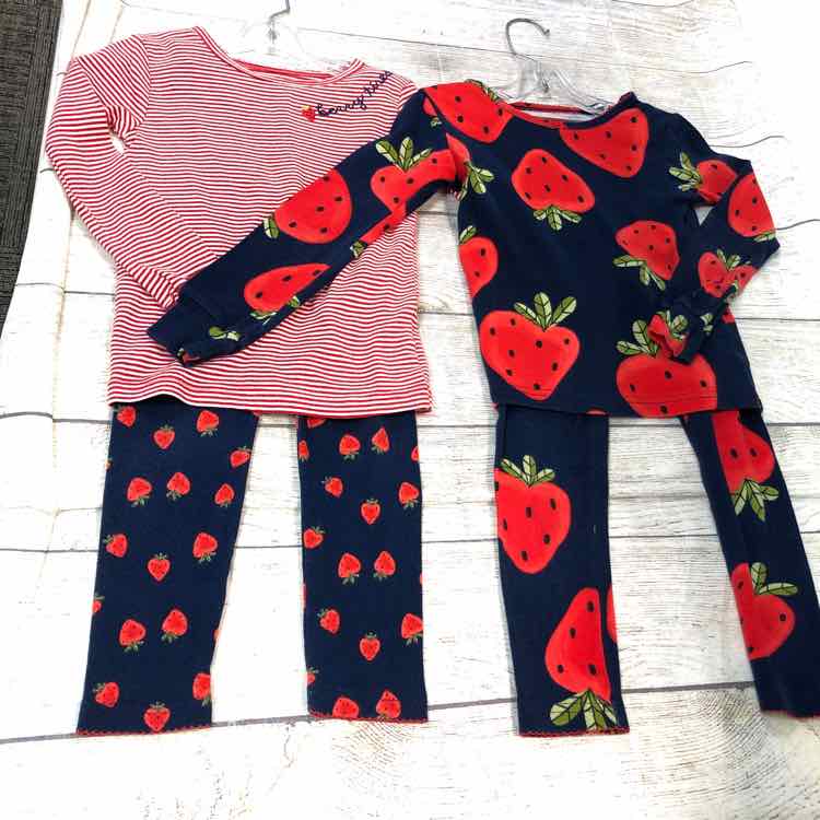 Carters Red Size 5 Girls Pajamas
