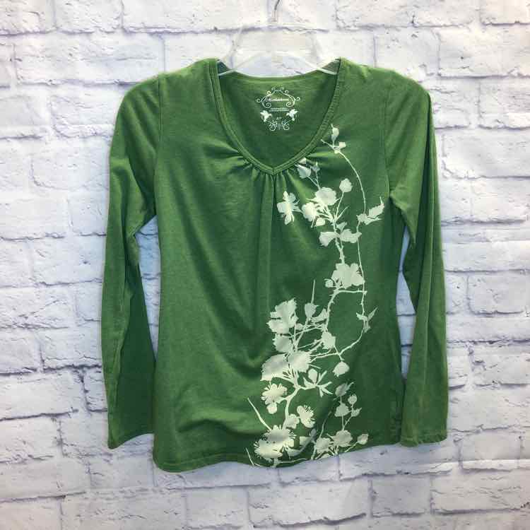 Motherhood Green Size S Maternity Long Slv Top