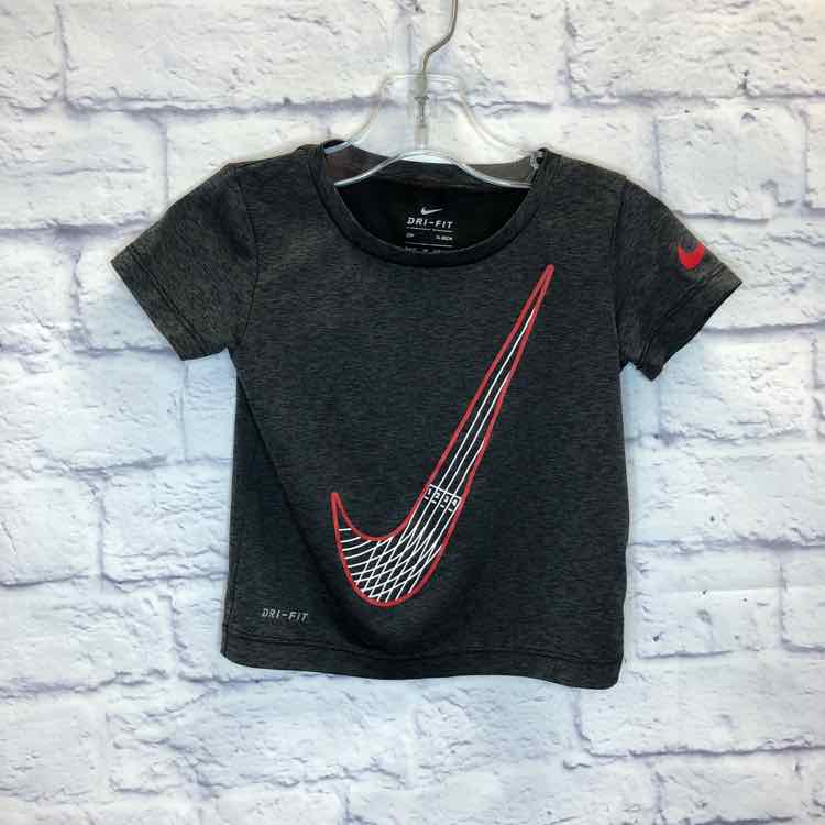 Nike Gray Size 12 Months Boys Short Sleeve Shirt