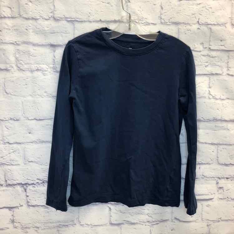 H&M Navy Size 8 Boys Long Sleeve Shirt