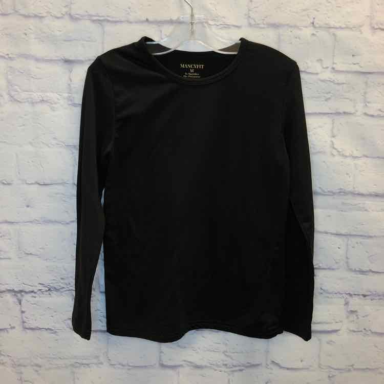 Mancyfit Black Size 8 Boys Long Sleeve Shirt