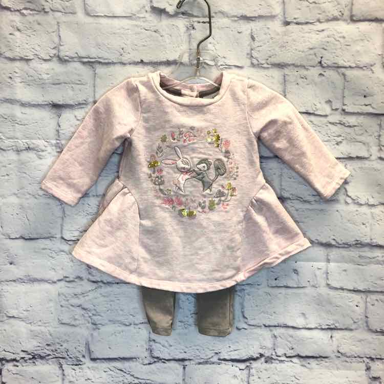 Piper & Posie Pink Size 3-6 Months Girls 2 Piece Outfit