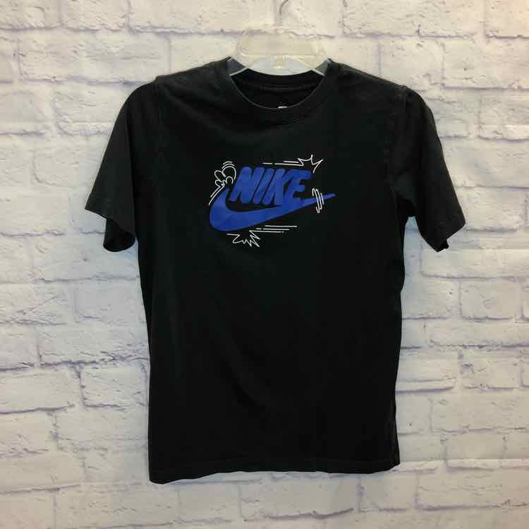 Nike Black Size 16 Boys Short Sleeve Shirt