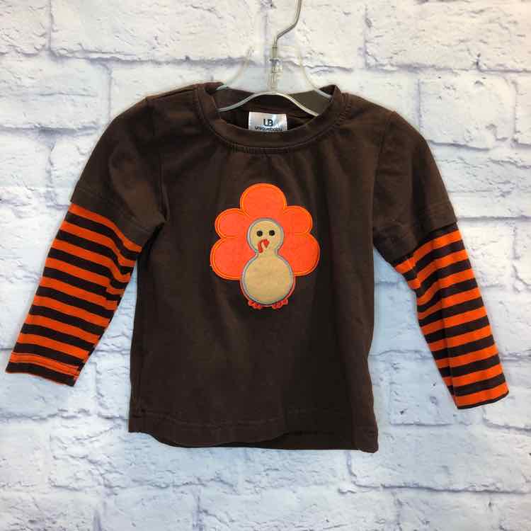 UB Brown Size 18 Months Boys Long Sleeve Shirt