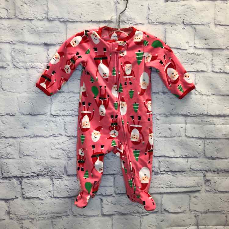 Carters Pink Size 6 Months Fleece Girls Sleeper