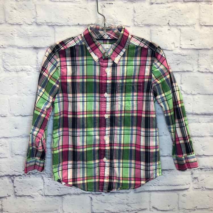Gymboree Plaid Size 5 Boy Polo or Button Down