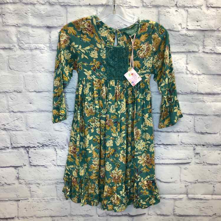 April Cornell Floral Size 5 Girls 1 Piece