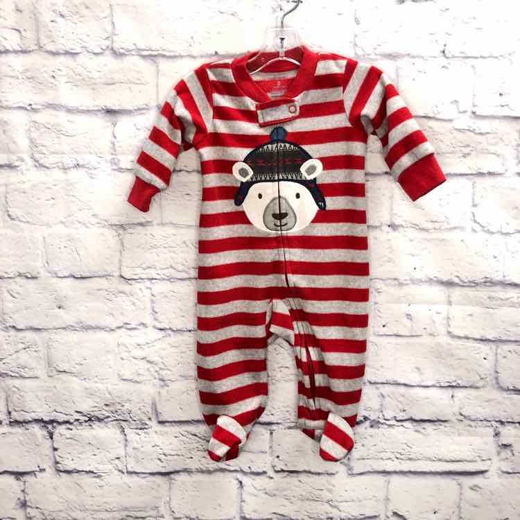 Carters Stripe Size 3 Months Boys Sleeper