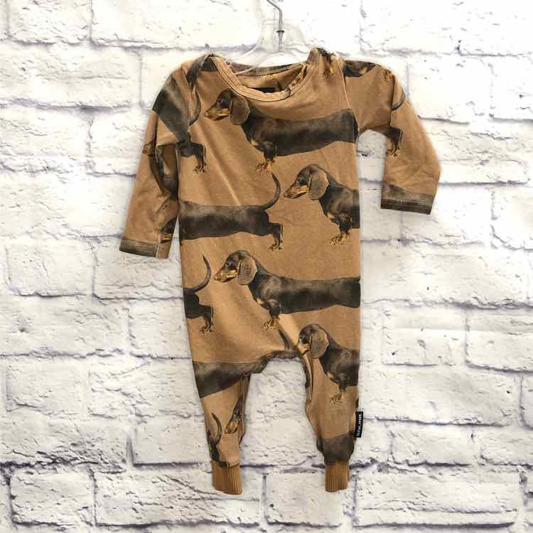 Snurk Brown Size 3-6 Months Boys Romper
