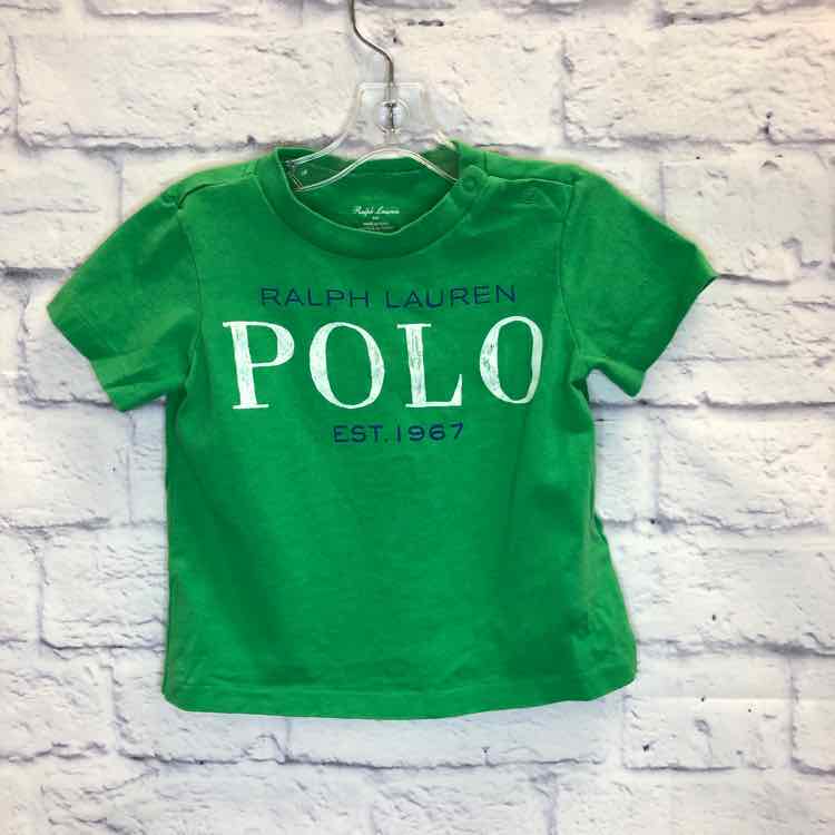Ralph Lauren Green Size 6 Months Boys Short Sleeve Shirt