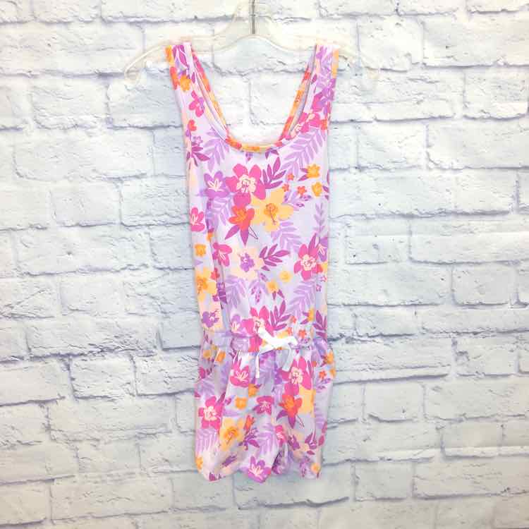 Cat & Jack Purple Size 6 Girls Romper