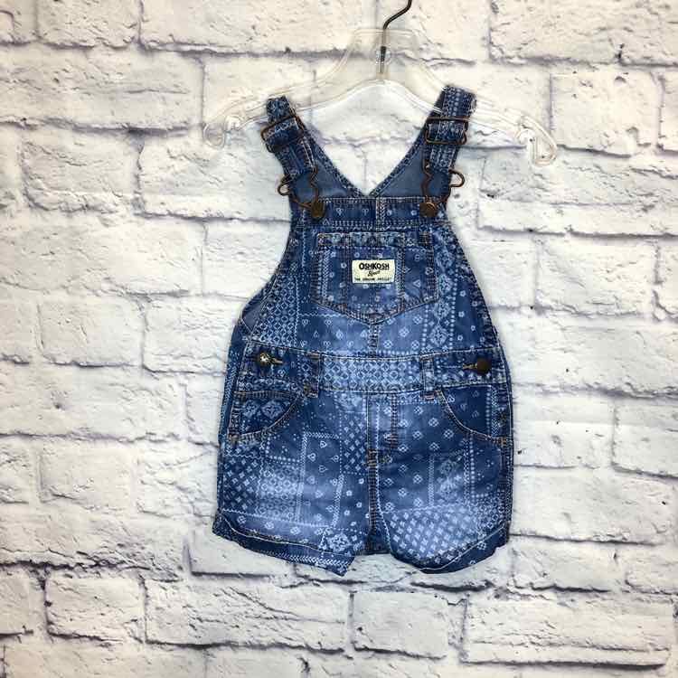 Oshkosh Denim Size 12 Months Girls Shortall