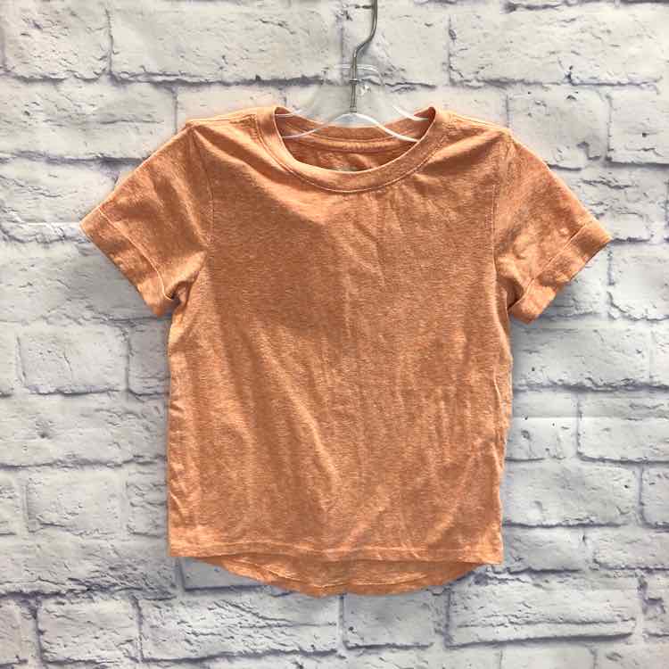 Cat & Jack Orange Size 5 Boys Short Sleeve Shirt