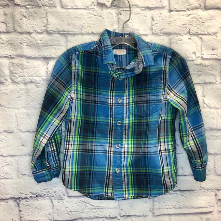 Cat & Jack Blue Size 4T Boy Polo or Button Down