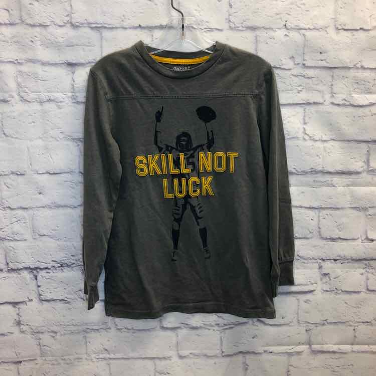 Gap Gray Size 8 Boys Long Sleeve Shirt
