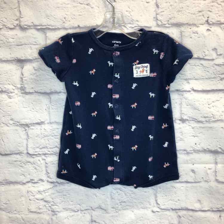 Carters Navy Size 6 Months Boys One Piece
