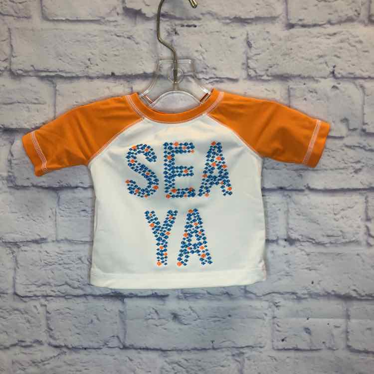 Old Navy Orange Size 0-3 Months Boys Rashguard