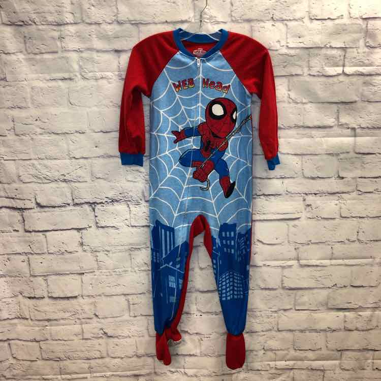 Spiderman Red Size 5 Boys Sleeper