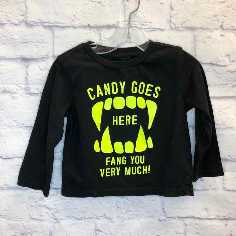 Childrens Place Black Size 18-24 months Boys Long Sleeve Shirt