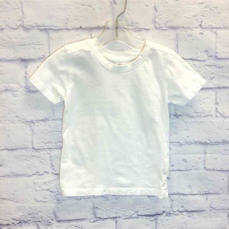 Honest Company White Size 2T Boys Short Sleeve Shirt