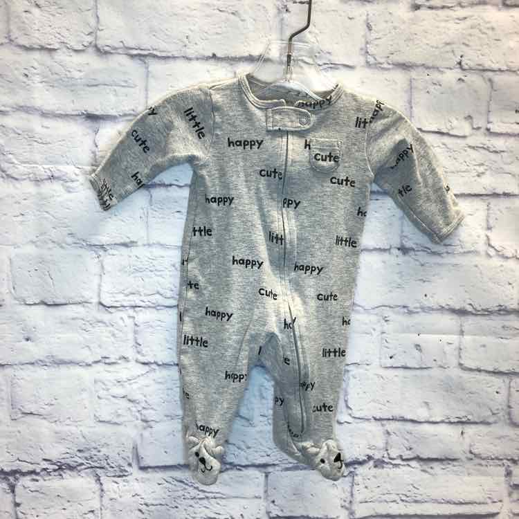 Carters Gray Size 3 Months Boys Sleeper