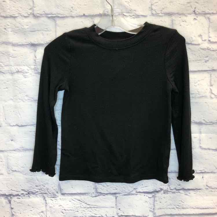 Cat & Jack Black Size 4T Girls Long Sleeve Shirt