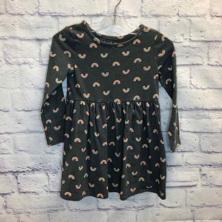 Cat & Jack Gray Size 5 Girls Dress