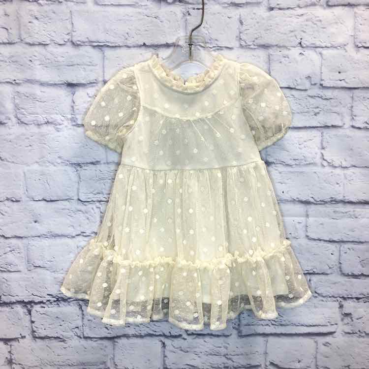 Art Class Cream Size 18 Months Girls Dress