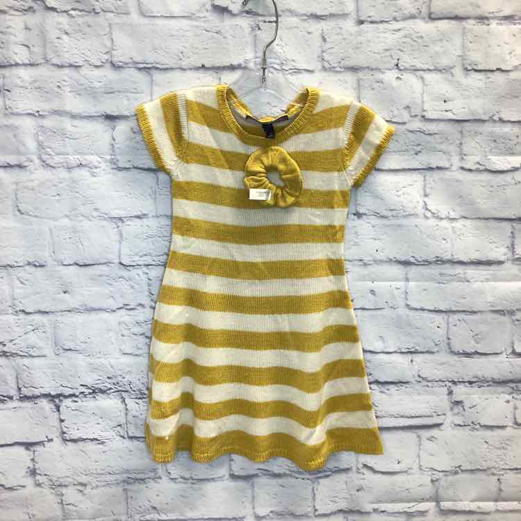 Derek Heart Yellow Size 5 Girls Dress