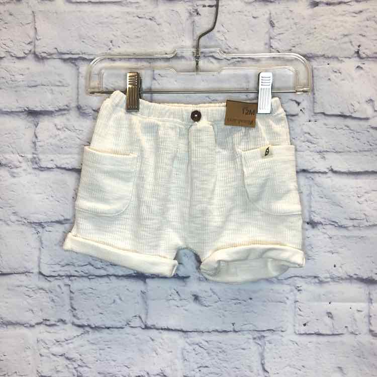 Easy Peasy Cream Size 12 Months Boys Shorts
