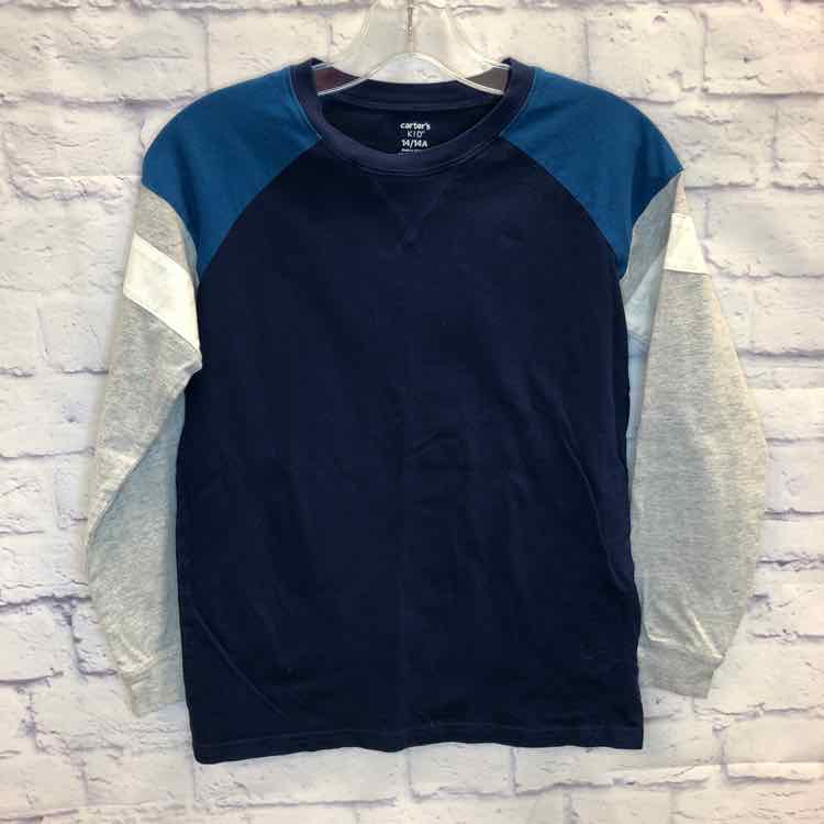 Carters Navy Size 14 Boys Long Sleeve Shirt
