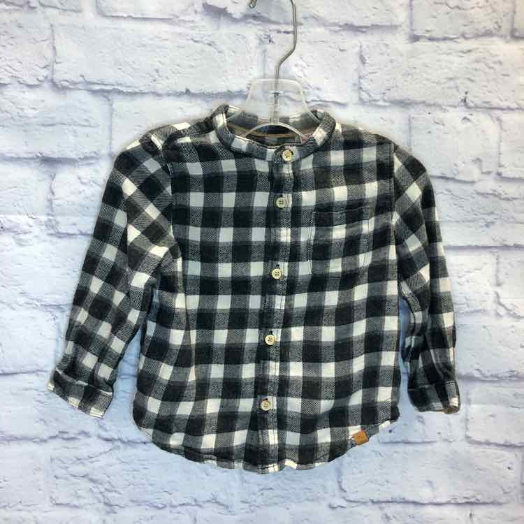 Zara Gray Size 12-18 months Boy Polo or Button Down