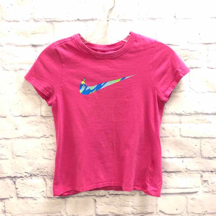 Nike Pink Size 10 Girls Short Sleeve Shirt