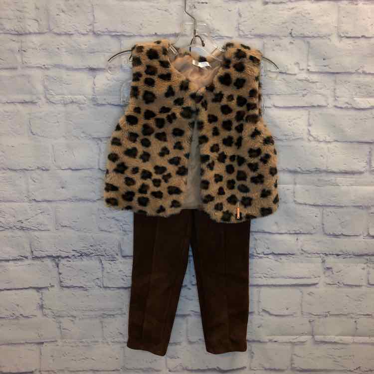 Tahari Brown Size 5 Girls 2 Piece Outfit