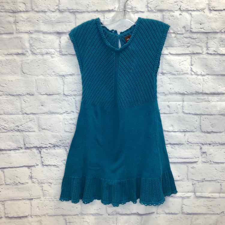 Tea Teal Size 7 Girls Dress