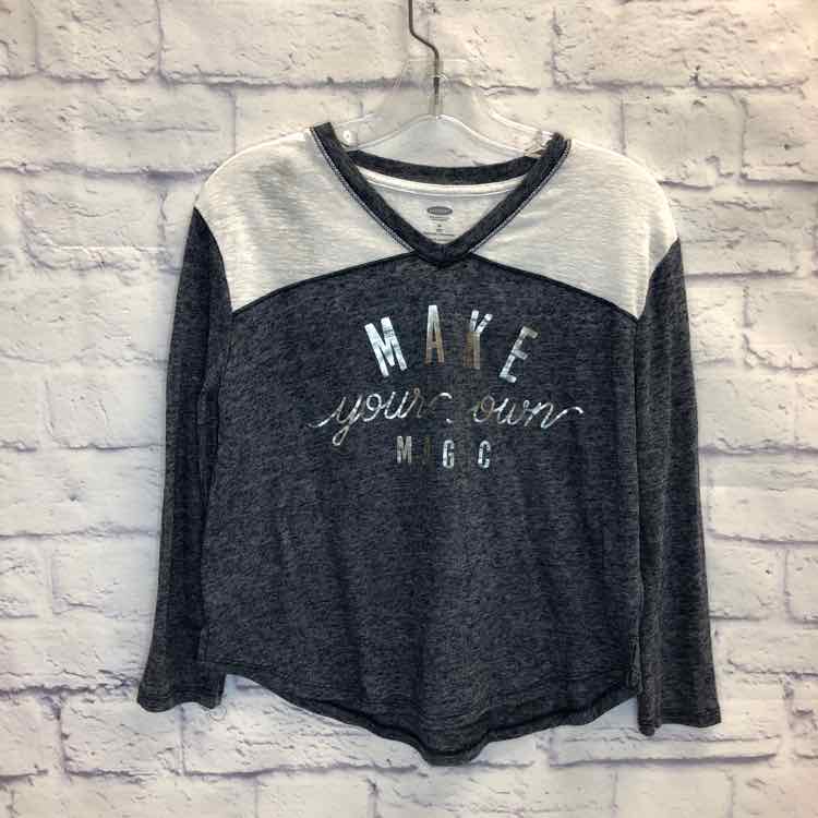 Old Navy Navy Size 8 Girls Long Sleeve Shirt