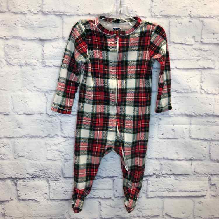 Old Navy Plaid Size 6-9 Months Boys Sleeper
