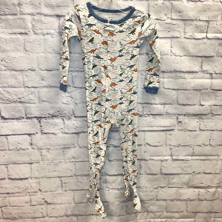 Carters White Size 4T Boys Sleeper