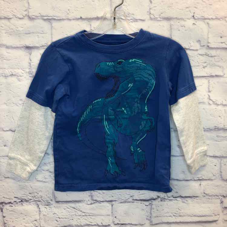 Carters Blue Size 4T Boys Long Sleeve Shirt