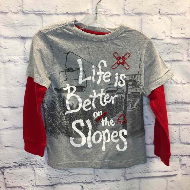 Gymboree Gray Size 5 Boys Long Sleeve Shirt